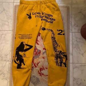 COPY - Yellow Saxophone PlayBoy Pants